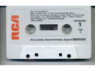 Cassettebandjes Jack Jones &ndash; All To Yourself Twenty Golden Greats cassette