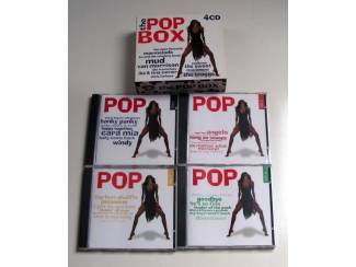 CD The POP BOX 4 CDs diverse artiesten 72 Originele Hits ZGAN