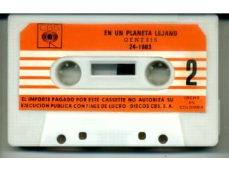 Cassettebandjes Genesis En Un Planeta Lejano 14 nrs cassette 1982 ZGAN