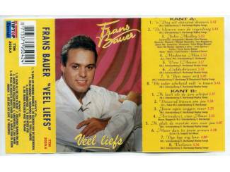 Cassettebandjes Frans Bauer &ndash; Veel Liefs 16 nrs cassette 1995 ZGAN