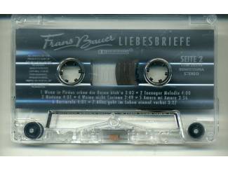 Cassettebandjes Frans Bauer &ndash; Liebesbriefe 14 nrs cassette 1996 ZGAN
