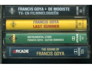 Cassettebandjes Francis Goya 4 verschillend cassettes &euro;2,50 p/s 4 voor &euro;8 ZGA