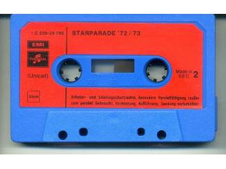 Cassettebandjes Starparade 72 / 73 12 nrs cassette 1972 ZGAN