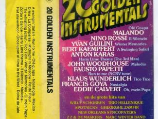 Cassettebandjes 20 Golden Instrumentals cassette 1977 ZGAN