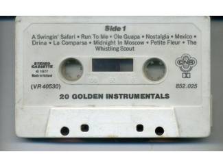 Cassettebandjes 20 Golden Instrumentals cassette 1977 ZGAN