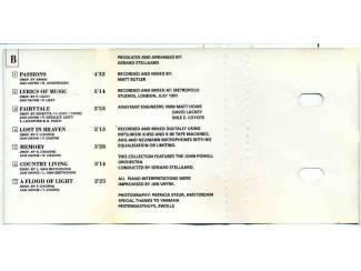 Cassettebandjes Jan Vayne Colours of my Mind 13 nrs cassette 1991 ZGAN