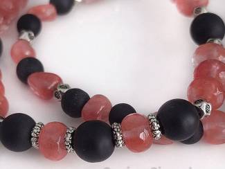 Armbanden Armbandenset van natuursteen