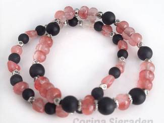 Armbanden Armbandenset van natuursteen