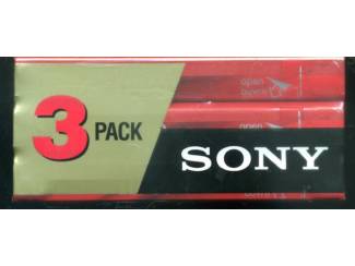 Cassettebandjes 3 pack SONY HF 60 Good for CD NIEUW GESEALD