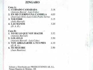 Cassettebandjes El Zingaro Cuidado Camarada 8 nrs cassette 1993 ZGAN