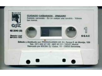 Cassettebandjes El Zingaro Cuidado Camarada 8 nrs cassette 1993 ZGAN