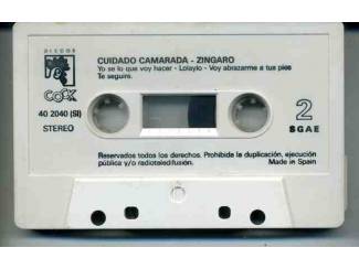 Cassettebandjes El Zingaro Cuidado Camarada 8 nrs cassette 1993 ZGAN
