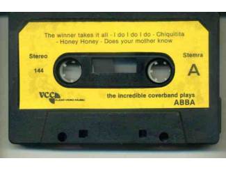 Cassettebandjes The Incredible Coverband Plays ABBA 10 nrs cassette ZGAN