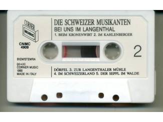 Cassettebandjes Die Schweizer Musikanten &ndash; Bei Uns Im Langenthal 11 nrs ZGAN