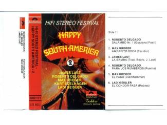 Cassettebandjes Hi-Fi Stereo Festival Happy South America 2 12 nrs cassette