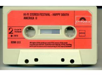Cassettebandjes Hi-Fi Stereo Festival Happy South America 2 12 nrs cassette