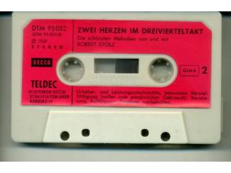 Cassettebandjes Robert Stolz &ndash; Zwei Herzen Im Dreivierteltakt 28 nrs cassette