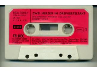 Cassettebandjes Robert Stolz &ndash; Zwei Herzen Im Dreivierteltakt 28 nrs cassette