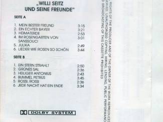 Cassettebandjes 2x Willi Seitz Schenk cassettes &euro;3 p/s 2 voor &euro;5 ZGAN