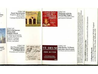 Cassettebandjes The Cambridge Singers A Portrait Of The Cambridge Singers