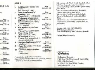 Cassettebandjes The Cambridge Singers A Portrait Of The Cambridge Singers