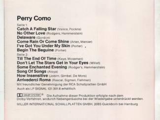 Cassettebandjes 4 cassettes Perry Como per stuk &euro;2,50 4 voor &euro;8 ZGAN