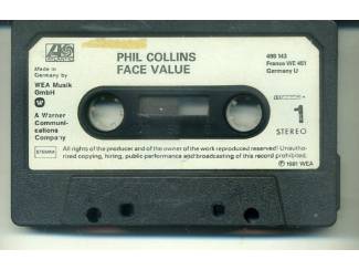 Cassettebandjes Phil Collins &ndash; Face Value 12 nrs cassette 1981 ZGAN