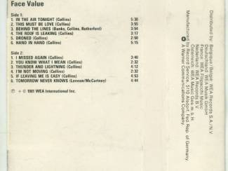 Cassettebandjes Phil Collins &ndash; Face Value 12 nrs cassette 1981 ZGAN