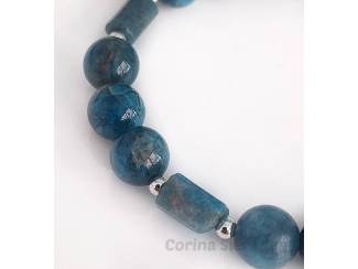 Armbanden Armband van blue apatiet