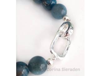 Armbanden Armband van blue apatiet