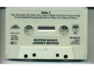 Cassettebandjes Johnny Mathis &ndash; Mathis Magic 10 nrs cassette 1979 ZGAN