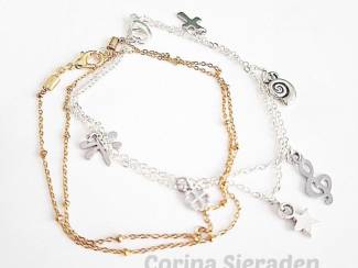 Armbanden Armbandenset in mix & match stijl