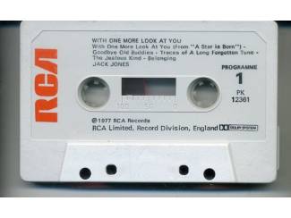 Cassettebandjes Jack Jones &ndash; With One More Look At You 10 nrs cassette 1977