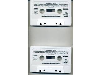 Cassettebandjes Herkenningsmelodie 1 & 2 32 nrs 2 cassettes 1982 ZGAN