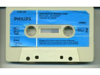 Cassettebandjes Draaiorgel De Arabier &ndash; Daar Waar De Molens Staan 14 nrs casset