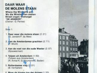 Cassettebandjes Draaiorgel De Arabier &ndash; Daar Waar De Molens Staan 14 nrs casset