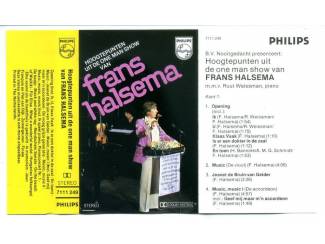 Cassettebandjes Frans Halsema Hoogtepunten uit de one man show 12 nrs ZGAN