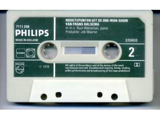 Cassettebandjes Frans Halsema Hoogtepunten uit de one man show 12 nrs ZGAN
