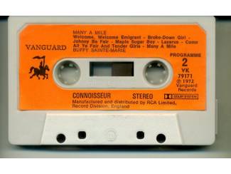 Cassettebandjes Buffy Sainte-Marie Many A Mile 14 nrs cassette 1972 ZGAN