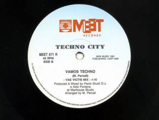 Grammofoon / Vinyl Techno City Vamos Techno (Remix) 12" Maxi Vinyl Single 1991 ZGAN