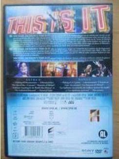 DVD DVD Michael Jacson This is it