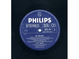 Grammofoon / Vinyl Patty Brard &lrm;All This Way 10 nrs lp 1981 ZGAN