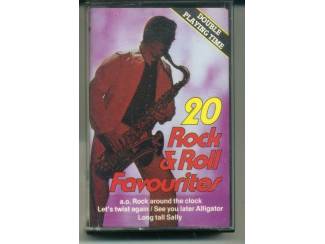 Cassettebandjes 20 Rock & Roll Favourites 20 nrs cassette ZGAN