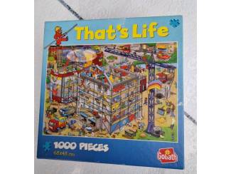 Denksport en Puzzels 9 puzzels, 1000 stuks, alles in 1 koop