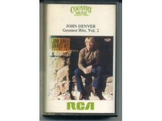 Cassettebandjes John Denver &ndash; Greatest Hits, Vol. 2 12 nrs cassette 1982 ZGAN