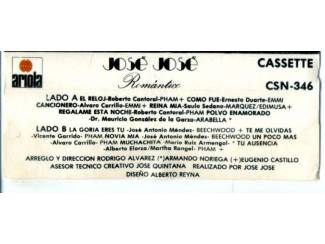 CD Jos&eacute; Jos&eacute; 2 cassettes &euro;3,50 per stuk 2 voor &euro;6 ZGAN