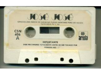 CD Jos&eacute; Jos&eacute; 2 cassettes &euro;3,50 per stuk 2 voor &euro;6 ZGAN