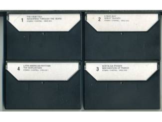 Cassettebandjes Festival Of All Time Hits 100 nrs 4 cassettes 1982 ZGAN