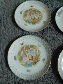 Keuken | Servies 6 stuks communie bordjes rond ca 19 cm