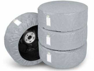 Set hoezen a 4 stuks tbv banden tot 20inch L & XL